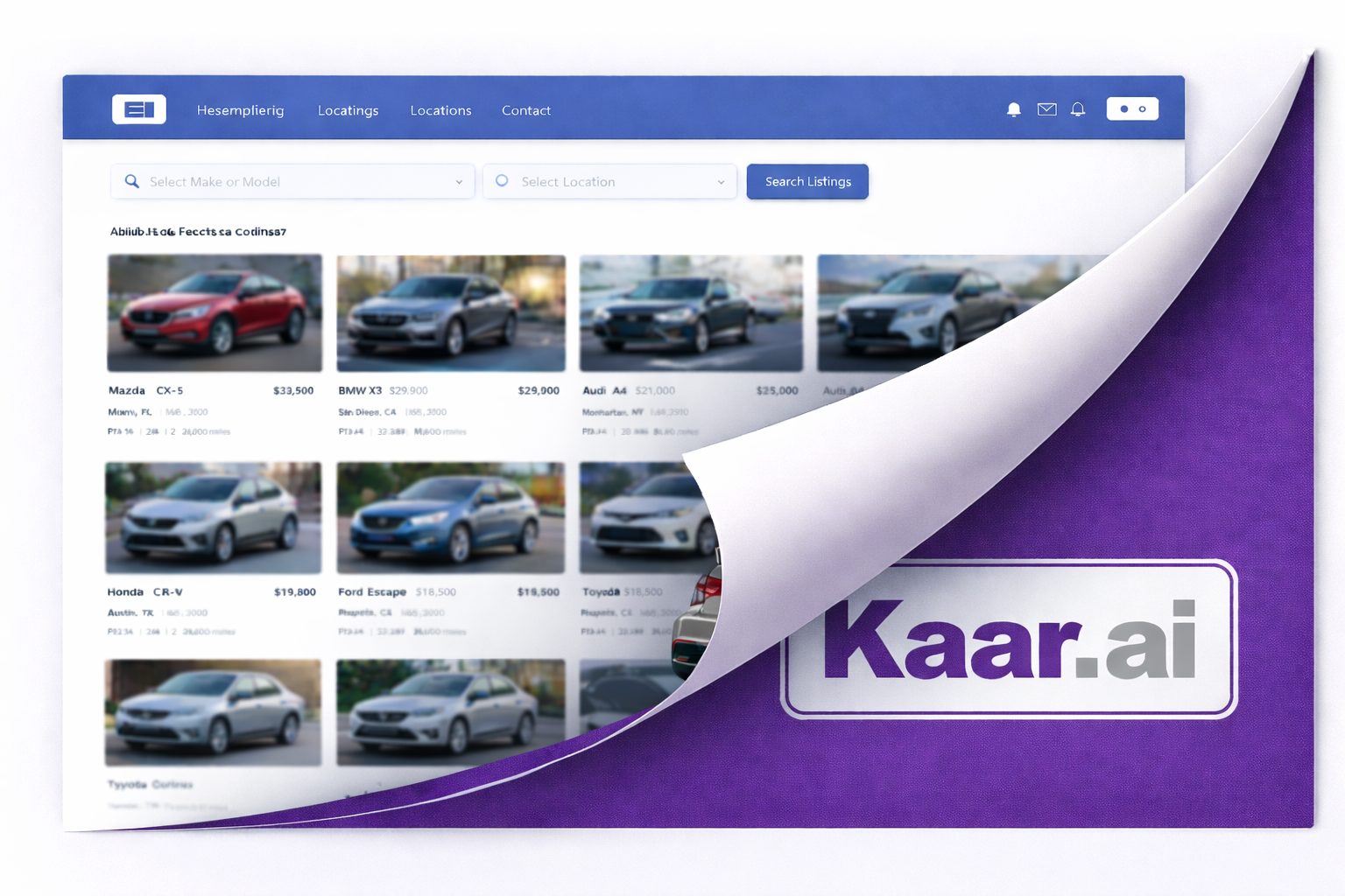 Kaar AI powered buying intelligence